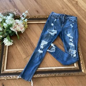 Holister distressed jeans
